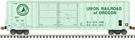 Atlas FMC 5077 Double Door Boxcar Undecorated HO Scale Model Train Freight Car #20001535