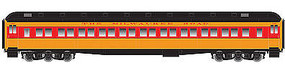 Atlas Heavyweight Paired-Window Coach Milwaukee Road HO Scale Model Train Passenger Car #20001718