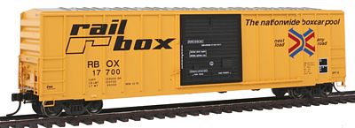 Atlas FMC 5077 Single Door Boxcar Railbox #17700 HO Scale Model Train Freight Car #20002631