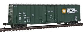 5277 Plug-Door Boxcar British Columbia HO Scale Model Train Freight Car #20002675