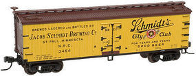 Atlas 40' Wood Reefer Schmidt's Brewing NRC #3455 HO Scale Model Train Freight Car #20002726 Atlas 40' Wood Reefer Schmidt's Brewing NRC #3455 HO Scale Model Train Freight Car #20002726
