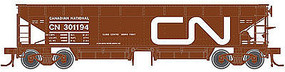 70-Ton Hart Ballast Car 3-Pack Canadian National HO Scale Model Train Freight Car #20002822