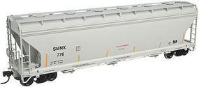 4650 3-Bay Centerflow Covered Hopper Solvay HO Scale Model Train Freight Car #20002856