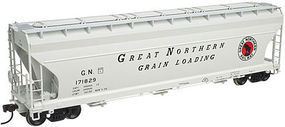 Atlas 4650 3-Bay Centerflow Covered Hopper Great Northern HO Scale Model Train Freight Car #20002867