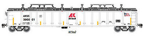 Gondola with Cover AK Stl #200001 HO Scale Model Train Freight Car #20003241