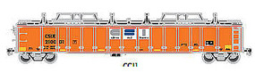 Atlas Gondola with Cover CSI #210245 HO Scale Model Train Freight Car #20003252 Atlas Gondola with Cover CSI #210245 HO Scale Model Train Freight Car #20003252