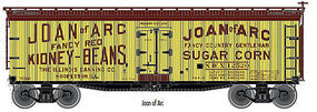 Atlas 40' Wood Reefer Joan #12521 HO Scale Model Train Freight Car #20003298 Atlas 40' Wood Reefer Joan #12521 HO Scale Model Train Freight Car #20003298