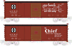 Atlas USRA Steel Boxcar ATSF #144850 HO Scale Model Train Freight Car #20003372 Atlas USRA Steel Boxcar ATSF #144850 HO Scale Model Train Freight Car #20003372