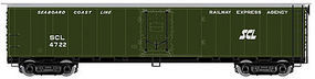 Atlas Steel Express Reefer Seaboard Coast Line #4737 HO Scale Model Train Freight Car #20003406 Atlas Steel Express Reefer Seaboard Coast Line #4737 HO Scale Model Train Freight Car #20003406
