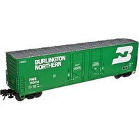 Atlas 53' Evans Boxcar Burlington Northern #750022 HO Scale Model Train Freight Car #20003427 Atlas 53' Evans Boxcar Burlington Northern #750022 HO Scale Model Train Freight Car #20003427