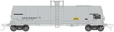 Atlas 17,360 gallon Tank Car DOW #80010 HO Scale Model Train Freight Car #20003449