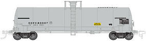 17,360 gallon Tank Car DOW #80010 HO Scale Model Train Freight Car #20003449
