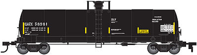 Atlas 17,360 gallon Tank Car GA #58987 HO Scale Model Train Freight Car #20003454
