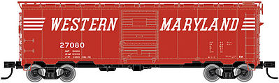 Atlas 1932 ARA Boxcar Western Maryland #27080 HO Scale Model Train Freight Car #20003585