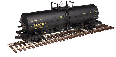 Atlas 11,000-Gallon Tank Car No Platform UTLX #96264 HO Scale Model Train Freight Car #20003738