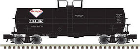 Atlas 11,000-Gallon Tank Car Gem Automatic Gas Co. #207 HO Scale Model Train Freight Car #20003741 Atlas 11,000-Gallon Tank Car Gem Automatic Gas Co. #207 HO Scale Model Train Freight Car #20003741