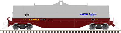 Atlas 42 Coil Steel Car Indiana Harbor Belt #1744 HO Scale Model Train Freight Car #20003968
