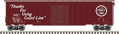Atlas 50 Single Door Boxcar Atlantic Coast Line #31111 HO Scale Model Train Freight Car #20003991
