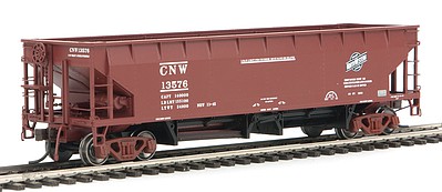 Atlas 70 ton Hart Ballast Car Chicago & Northwestern HO Scale Model Train Freight Car #20004569