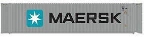 Atlas 45' Corrugated Container 3-Pack Assembled Maersk Set 2 (gray, white, blue, Billboard Lettering) Atlas 45' Corrugated Container 3-Pack Assembled Maersk Set 2 (gray, white, blue, Billboard Lettering)