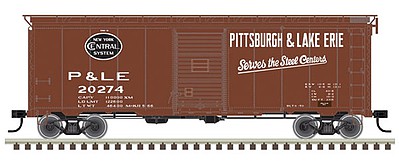 Atlas 40 Postwar Boxcar Pittsburgh & Lake Erie #20230 HO Scale Model Train Freight Car #20004774
