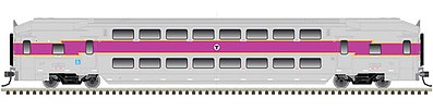 Atlas Multi Level Trailer MBTA HO Scale Model Train Passenger Car #20004852