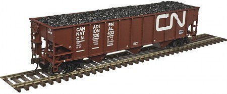 Atlas 70-Ton 9-Panel Hopper Canadian National #326432 HO Scale Model Train Freight Car #20004902