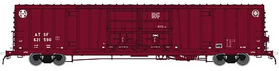 Atlas BX-166 Box Car ATSF (Santa Fe) #621590 HO Scale Model Train Freight Car #20004927