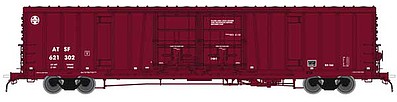 Atlas BX-166 Box Car Santa Fe #621410 HO Scale Model Train Freight Car #20004952
