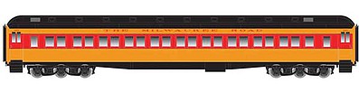 Atlas Paired-Window Coach Milwaukee Road #3354 HO Scale Model Train Passenger Car #20004961