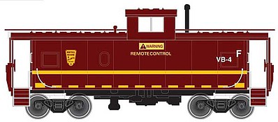 Atlas Extended Vision Caboose MM&A #VB-4 HO Scale Model Train Freight Car #20005027