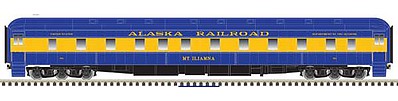 Atlas Pullman 6-3 Sleeper Alaska Railroad Mt. Susitna HO Scale Model train Passenger Car -#20005095