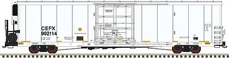 Atlas TrinityRail(R) 64 Modern Reefer CEFX #992143 HO Scale Model Train Freight Car #20005346