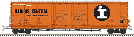 Atlas Evans Double Plug Door Box IC/Orange/Black #150066 HO Scale Model Train Freight Car #20005417
