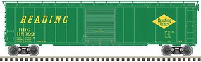 Atlas Postwar 50' Single-Door Boxcar Reading #115349 HO Scale Model Train Freight Car #20005857