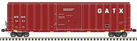 Atlas FMC 5077 SSD Boxcar WRWK/GATX #1401 HO Scale Model Train Freight Car #20006212