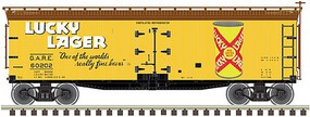 Atlas 40' Wood Reefer Lucky Lager #60197 HO Scale Model Train Freight Car #20006324