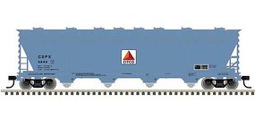 Atlas ACF 5250 Centerflow Covered Hopper Citco #5297 HO Scale Model Train Freight Car #20006404 Atlas ACF 5250 Centerflow Covered Hopper Citco #5297 HO Scale Model Train Freight Car #20006404