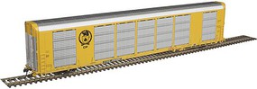 Atlas Gunderson Multi-Max Enclosed Auto Rack CP #697886 HO Scale Model Train Freight Car #20006428