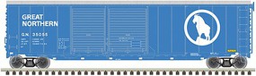 Atlas 50' Double Door Boxcar Great Northern #35809 HO Scale Model Train Freight Car #20006580