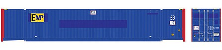 Atlas 53 Jindo Container EMP Ex-pacer Set 1 (3) HO Scale Model Train Freight Car Load #20006665