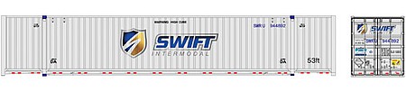 Atlas 53 CIMC Container Swift Set 1 (3) HO Scale Model Train Freight Car Load #20006671