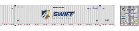 Atlas 53' CIMC Container Swift Set 1 (3) HO Scale Model Train Freight Car Load #20006671