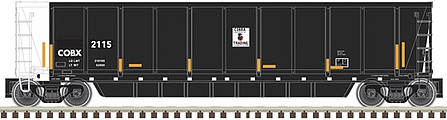 Atlas Coalveyor Bathtub Gondola Car COBX #4124 HO Scale Model Train Freight Car #20006682