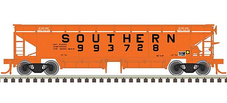Atlas 70-Ton Ballast Car Hopper Southern #993728 HO Scale Model Train Freight Car #20006797