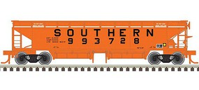 Atlas 70-Ton Ballast Car Hopper Southern (3) HO Scale Model Train Freight Car #20006808