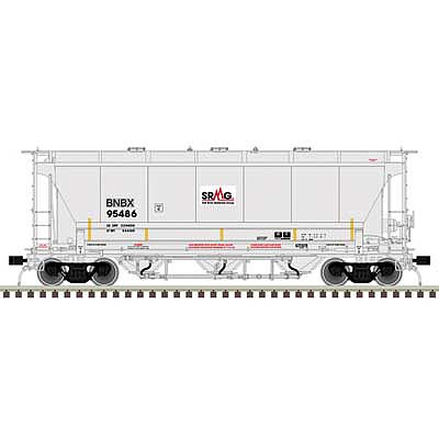 Atlas Trinity 3230 Covered Hopper GMS #95475 HO Scale Model Train Freight Car #20006833