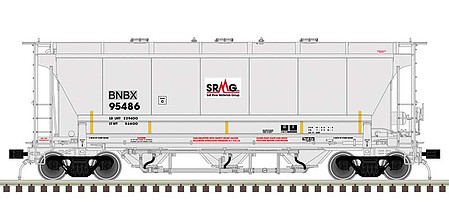 Atlas Trinity 3230 Covered Hopper GMS #95490 HO Scale Model Train Freight Car #20006835