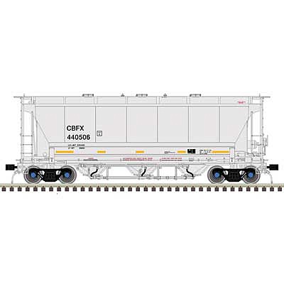 Atlas Trinity 3230 Covered Hopper CIT Group #440506 HO Scale Model Train Freight Car #20006841
