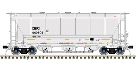 Atlas Trinity 3230 Covered Hopper CIT Group #440522 HO Scale Model Train Freight Car #20006844
